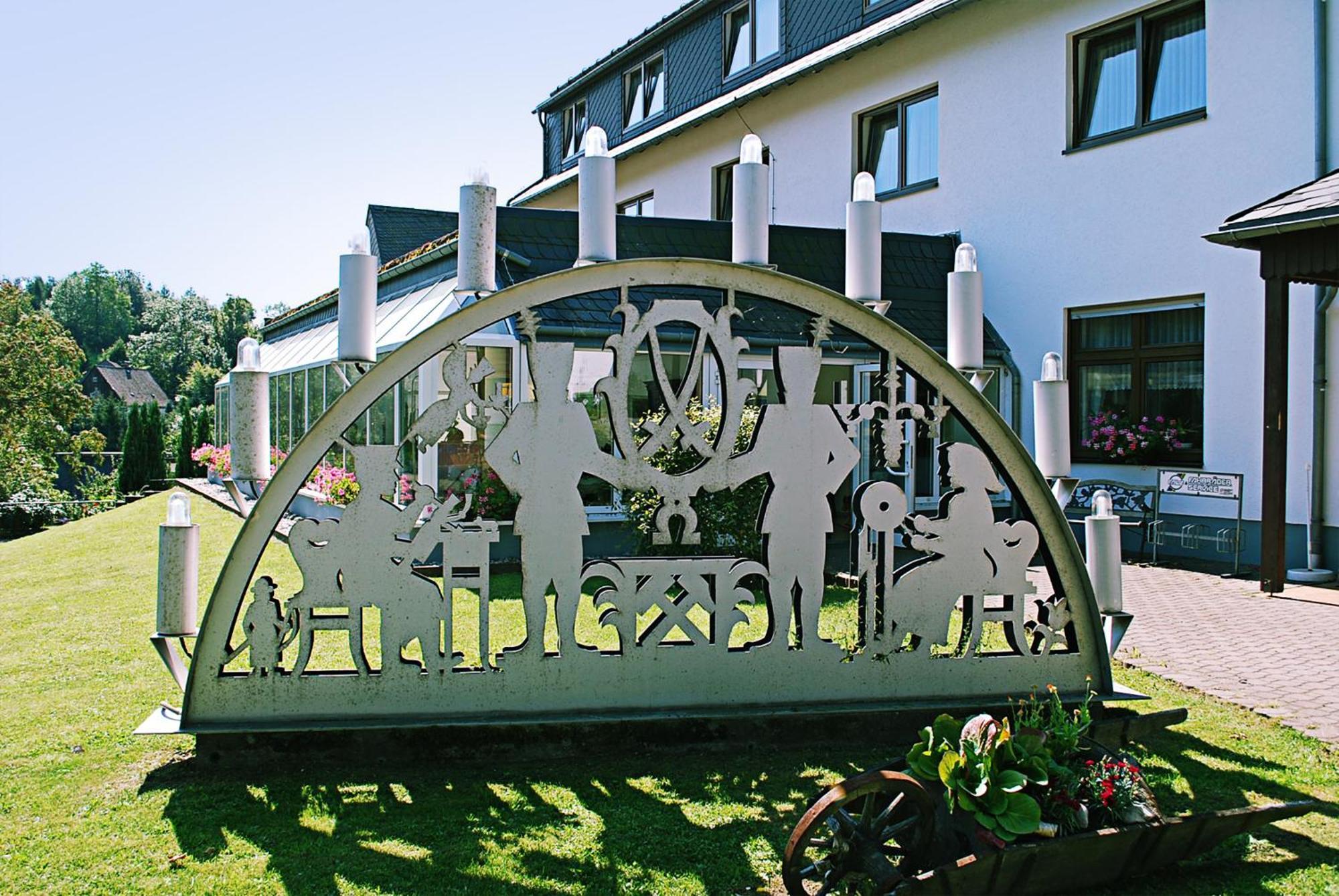 Landgasthof-Wemmer Großrückerswalde Esterno foto